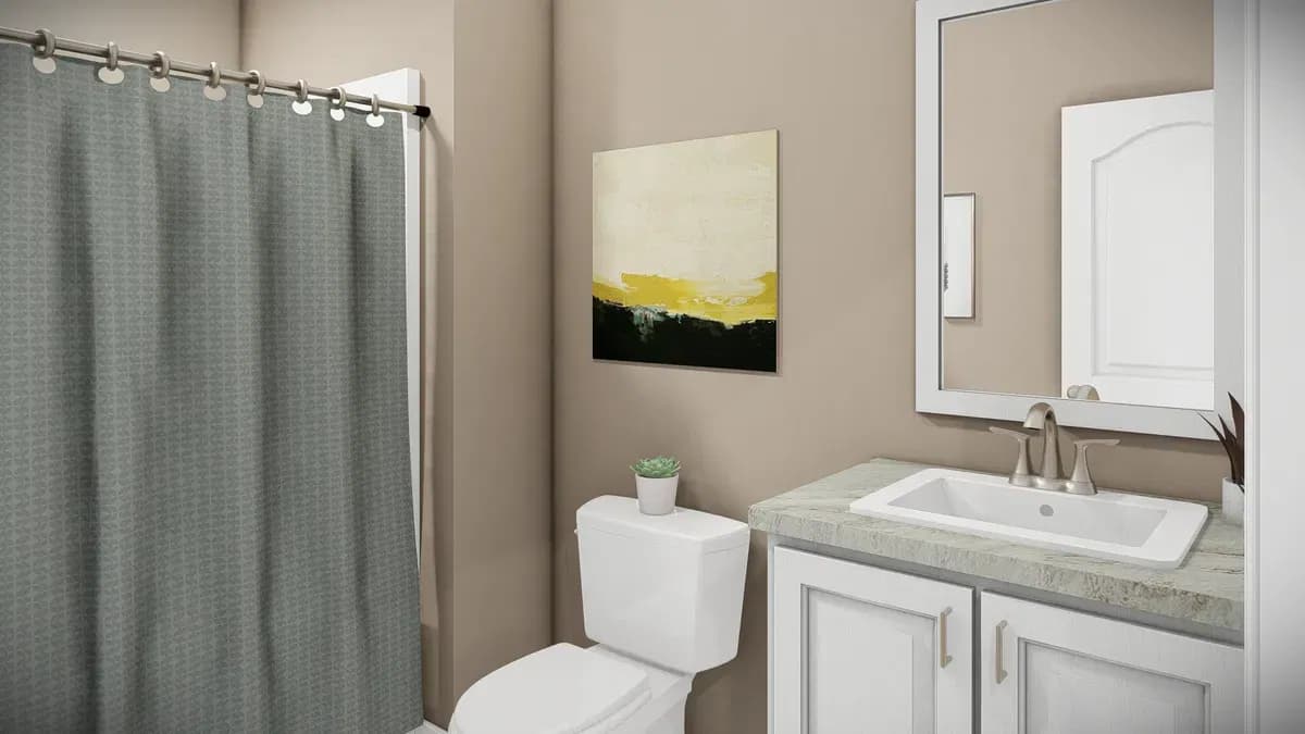 The bandon bathroom home features