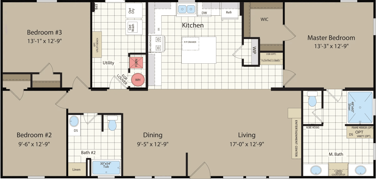 Nm2856a floor plan home features