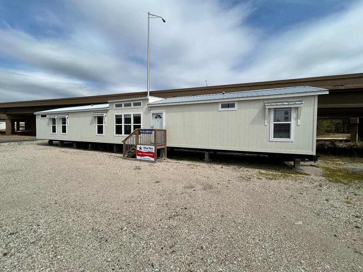 The willison exterior home features