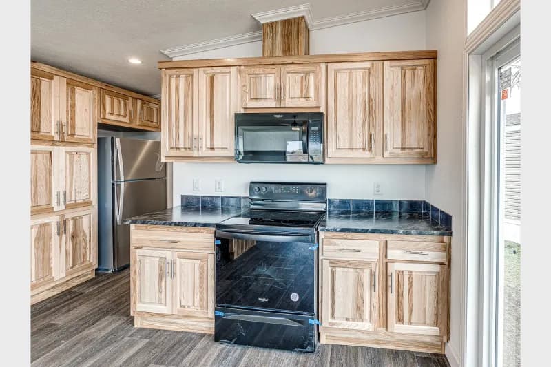 Contemporary cabin a700 kitchen home features