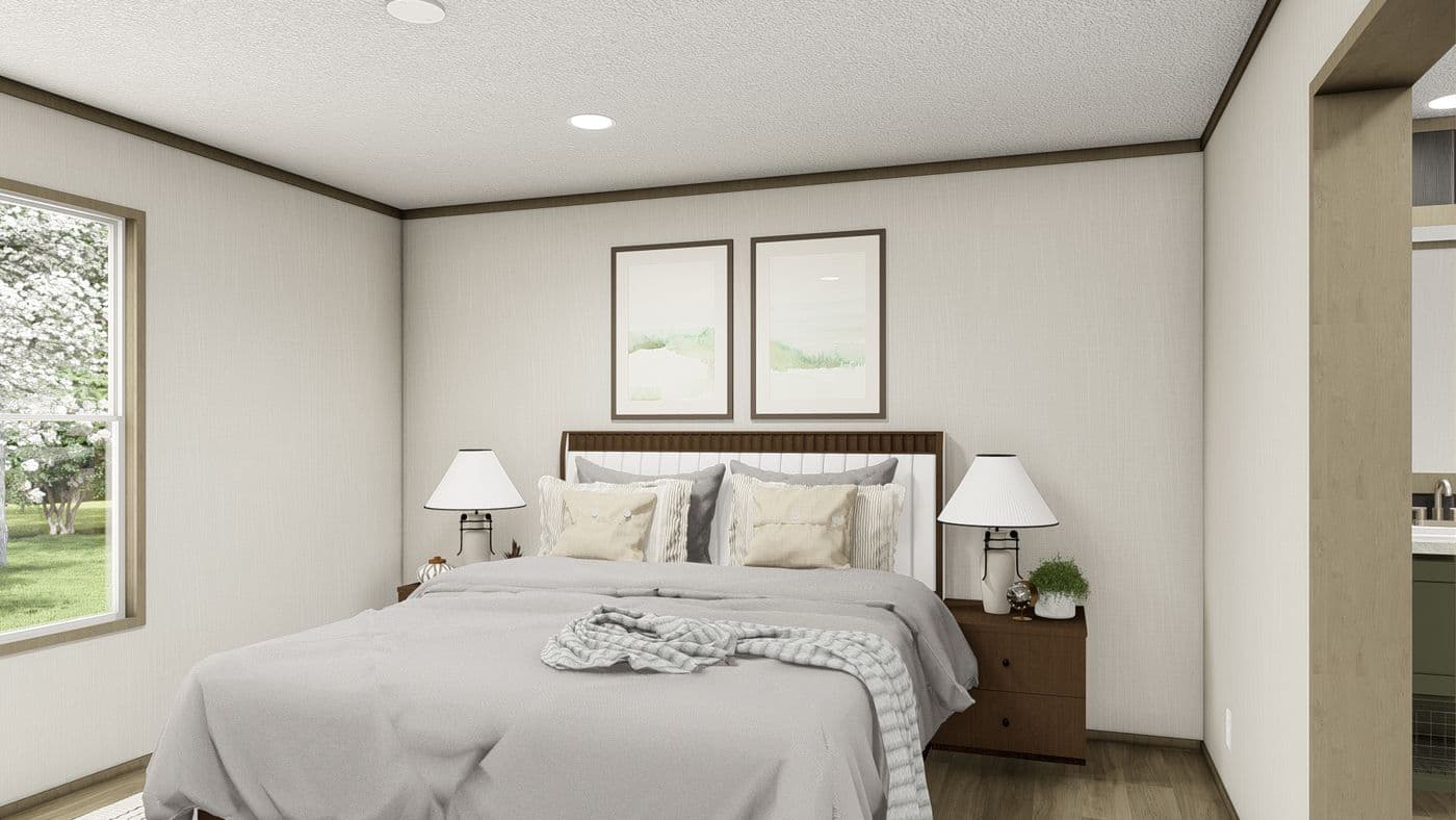Snowcap bedroom home features