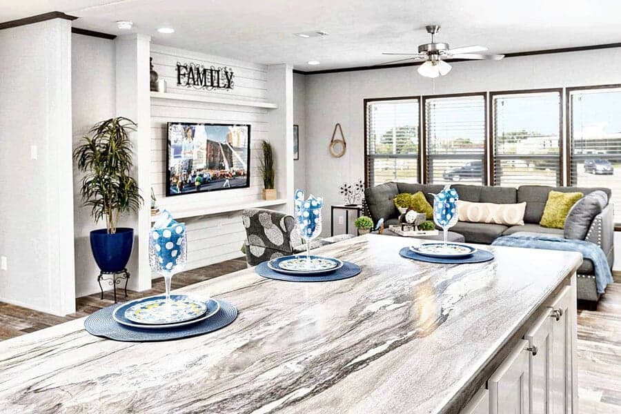 The whitehaven kitchen home features