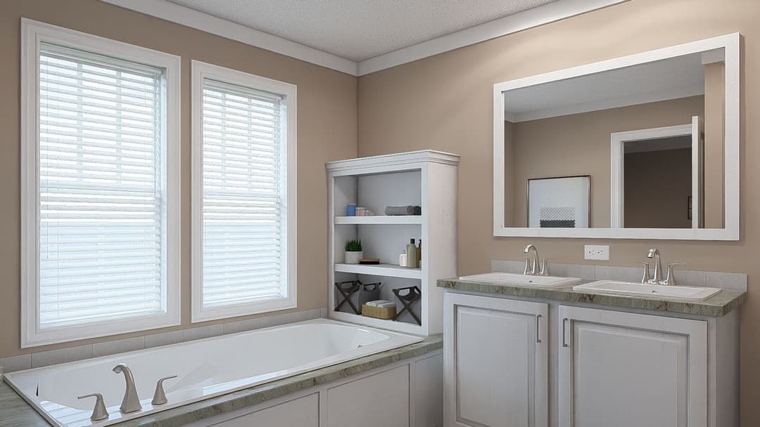 The dream bathroom home features