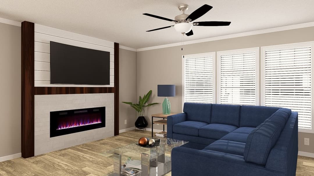 The big easy interior home features