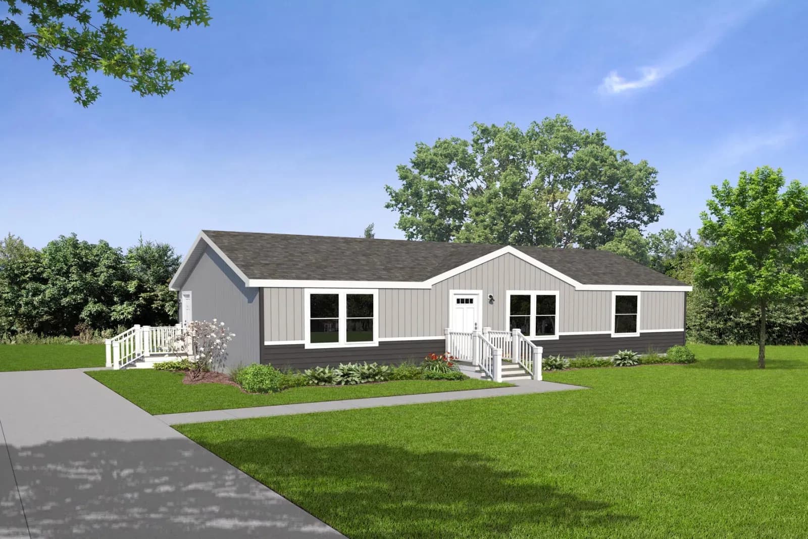 Prairie dune 8855 hero, elevation, and exterior home features