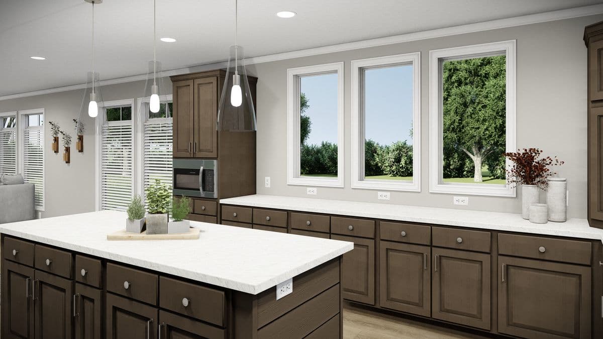 The huxton ii kitchen home features