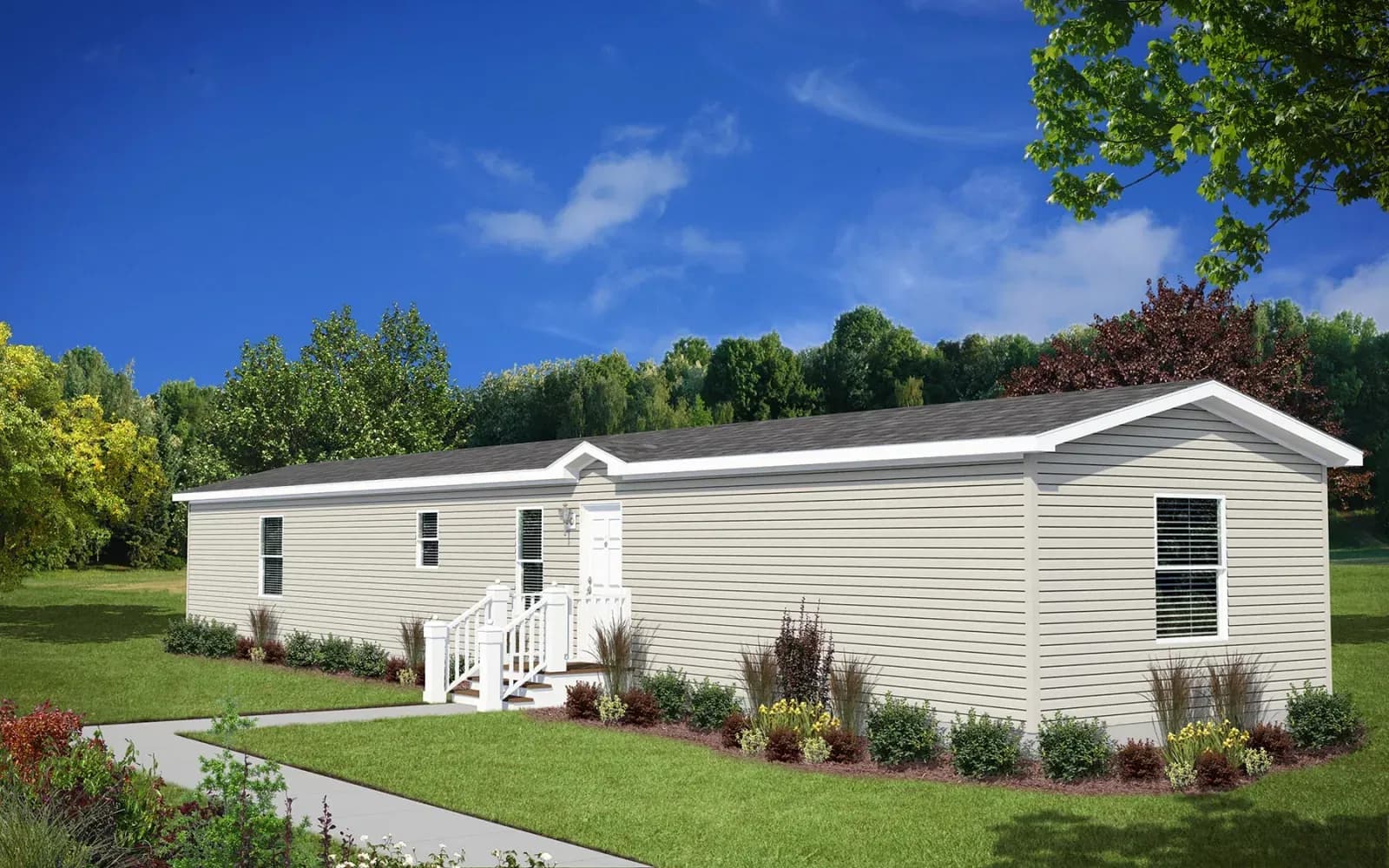 Prairie dune 8785e hero, elevation, and exterior home features