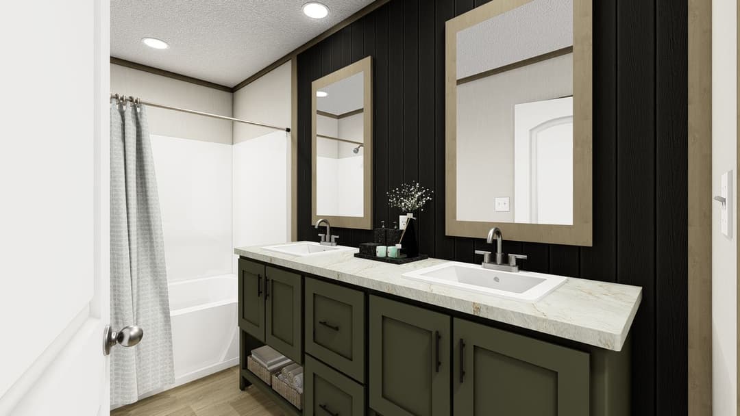 Voyage bathroom home features