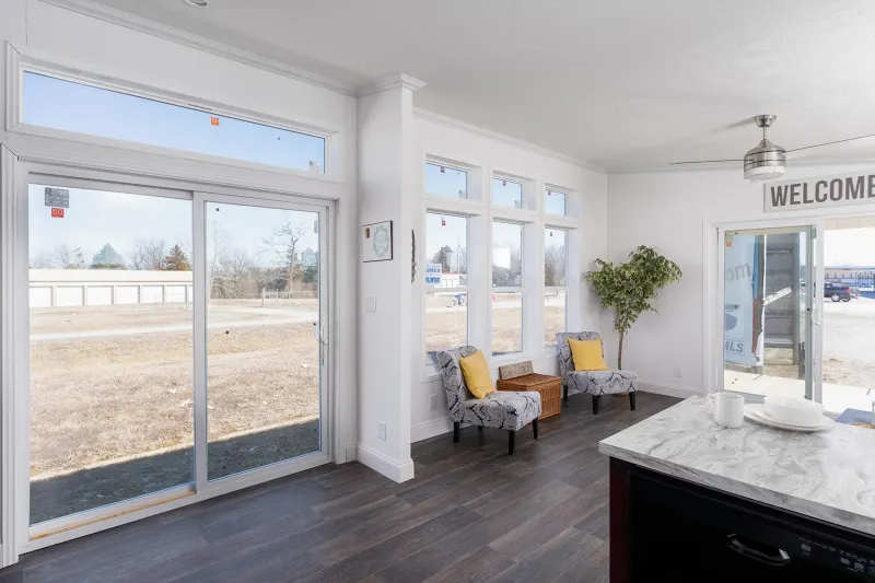 Contemporary cabin a700 kitchen home features