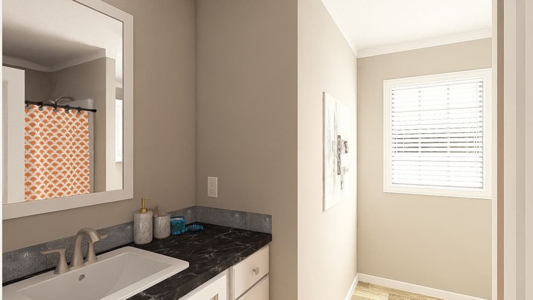 The big easy bathroom home features