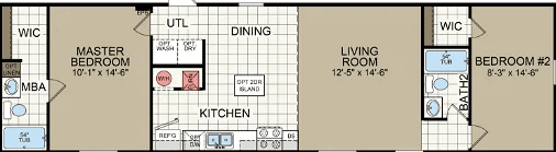 Rm1656a floor plan home features