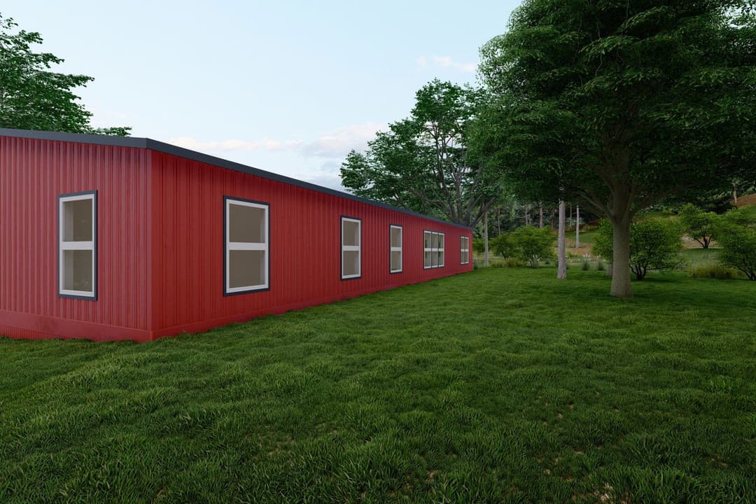 The ranch v74r elevation and exterior home features