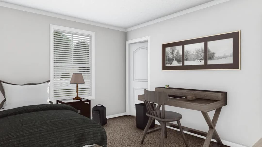 The southern charm bedroom home features