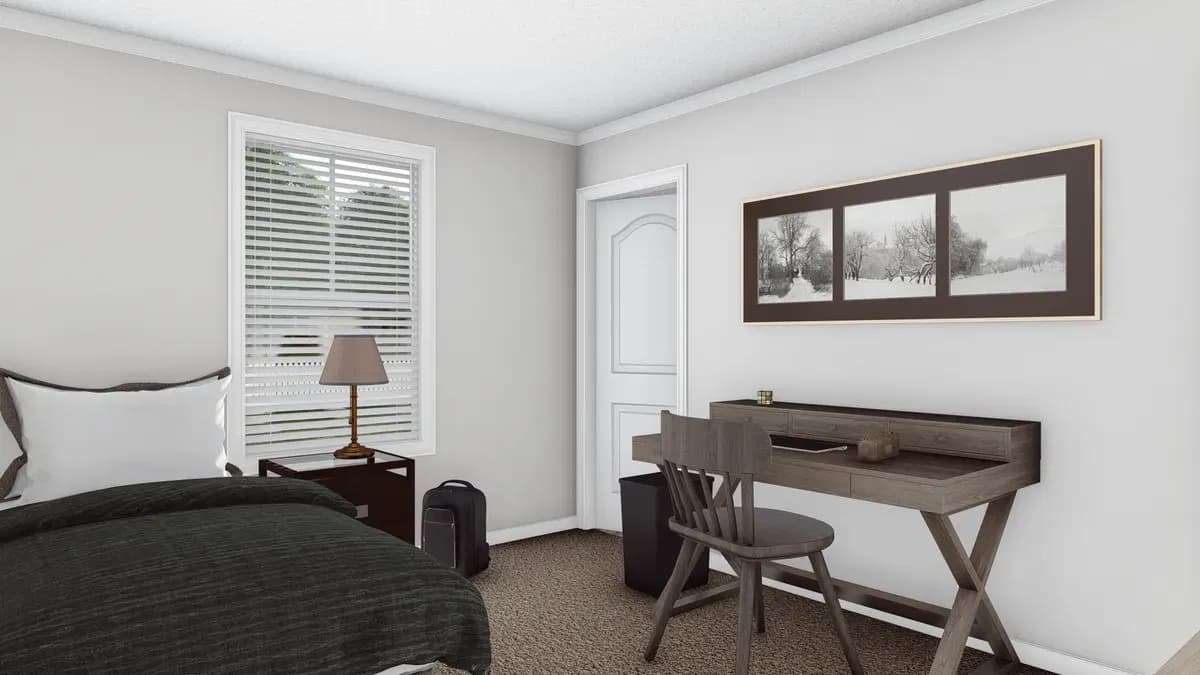 The southern charm bedroom home features