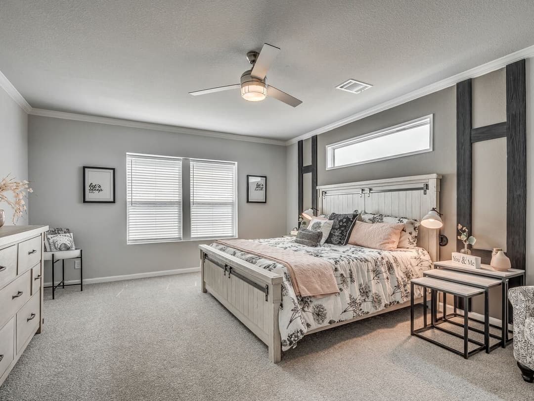 Vintage farmhouse flex 47643a bedroom home features