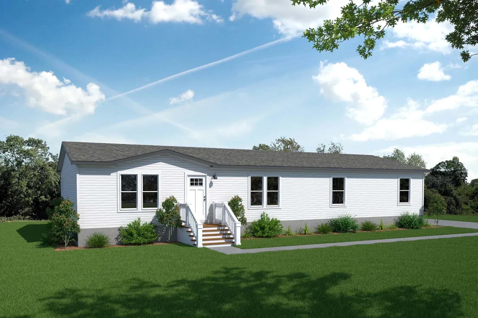 Prairie dune 8853 hero, elevation, and exterior home features