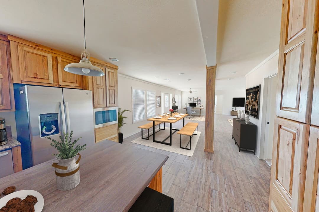 The ranch v60r kitchen home features