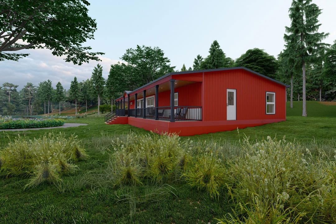 The ranch v60r exterior home features