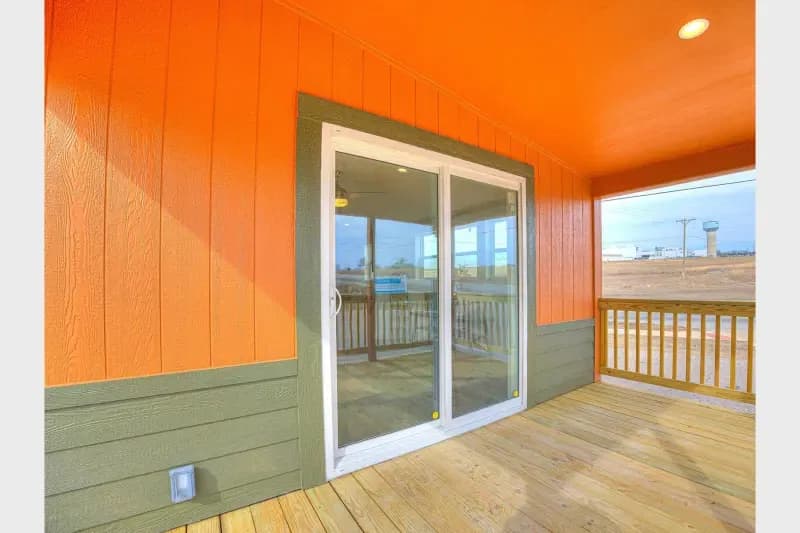 Contemporary cabin a701 exterior home features